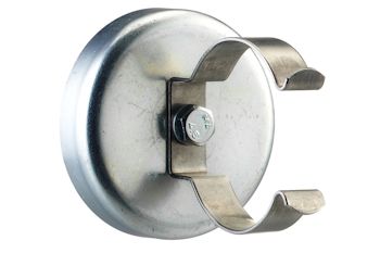 Haftmagnet Groß (HG) mit Klammer K3 Art. 8005-00